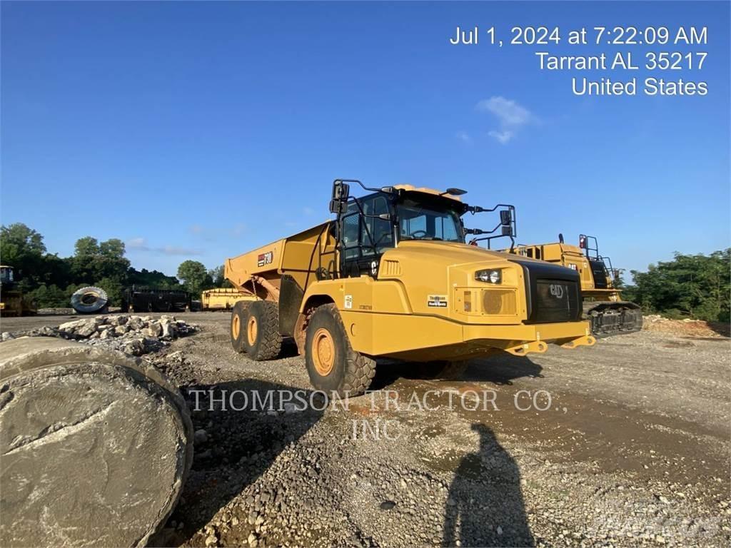 CAT 730 Wozidła przegubowe