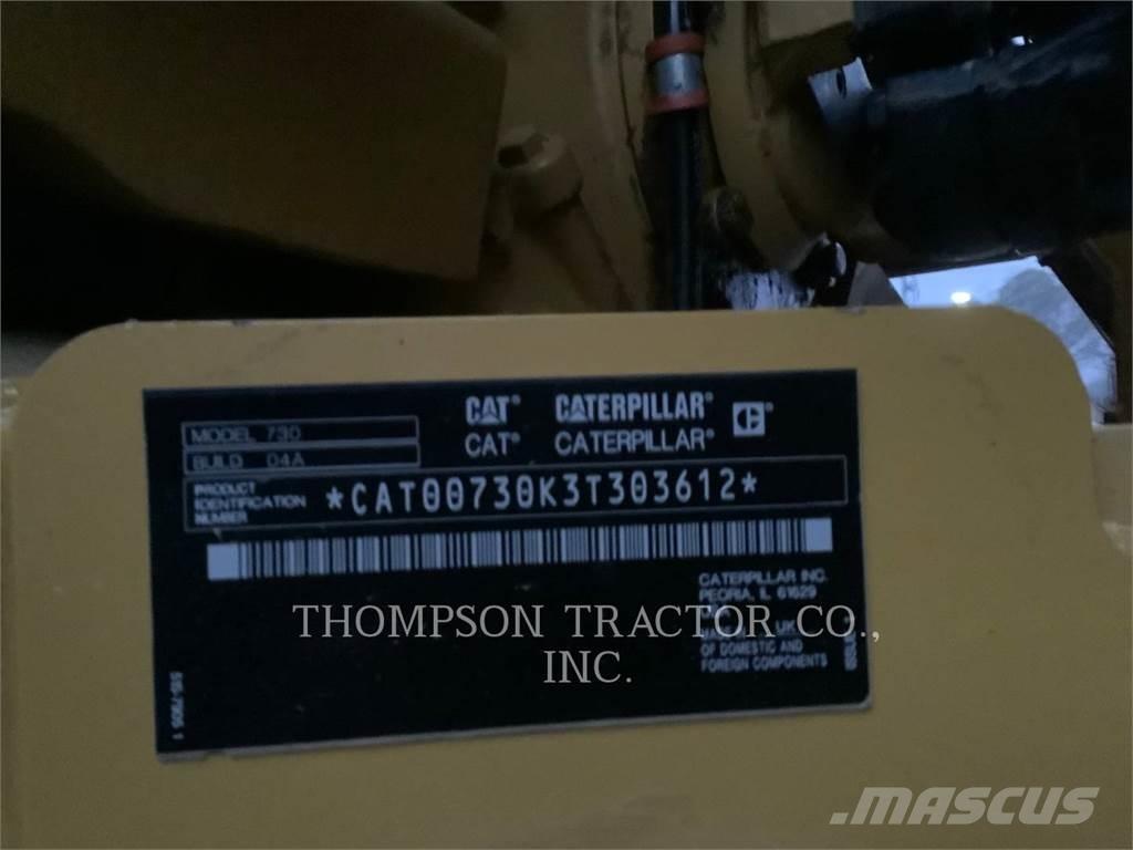 CAT 730 Wozidła przegubowe