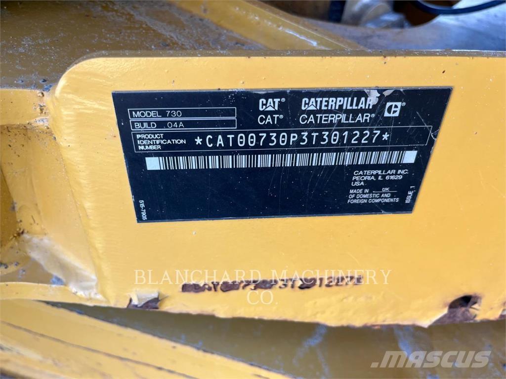 CAT 730 Wozidła przegubowe