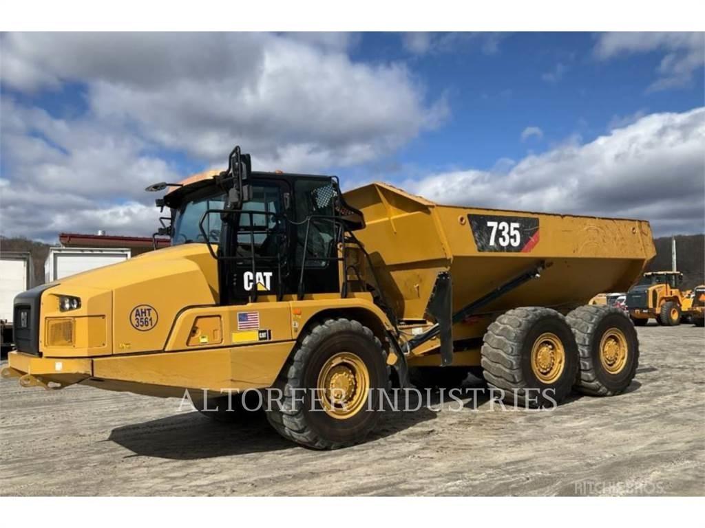 CAT 735 Wozidła przegubowe
