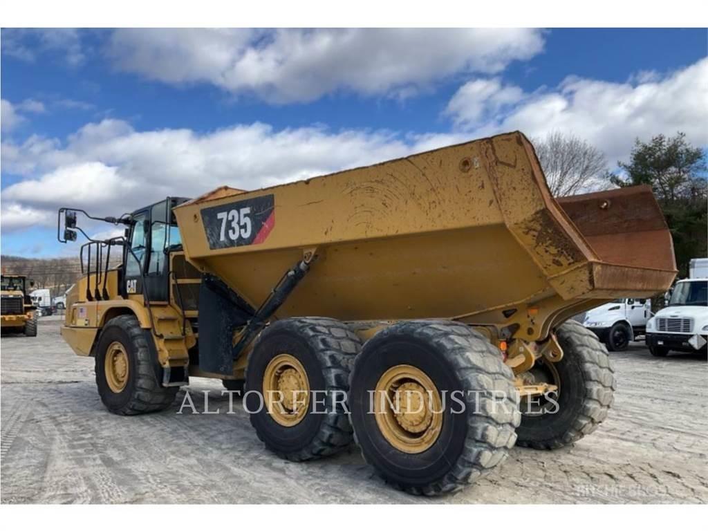CAT 735 Wozidła przegubowe