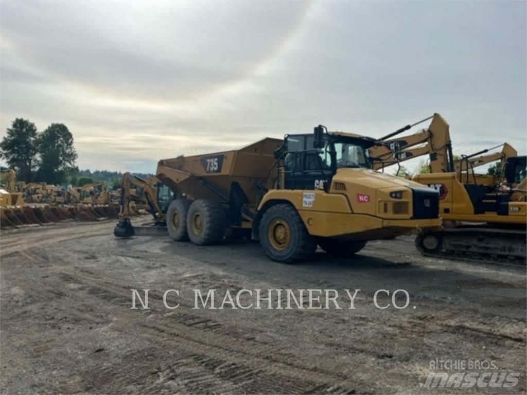 CAT 735 Wywrotki