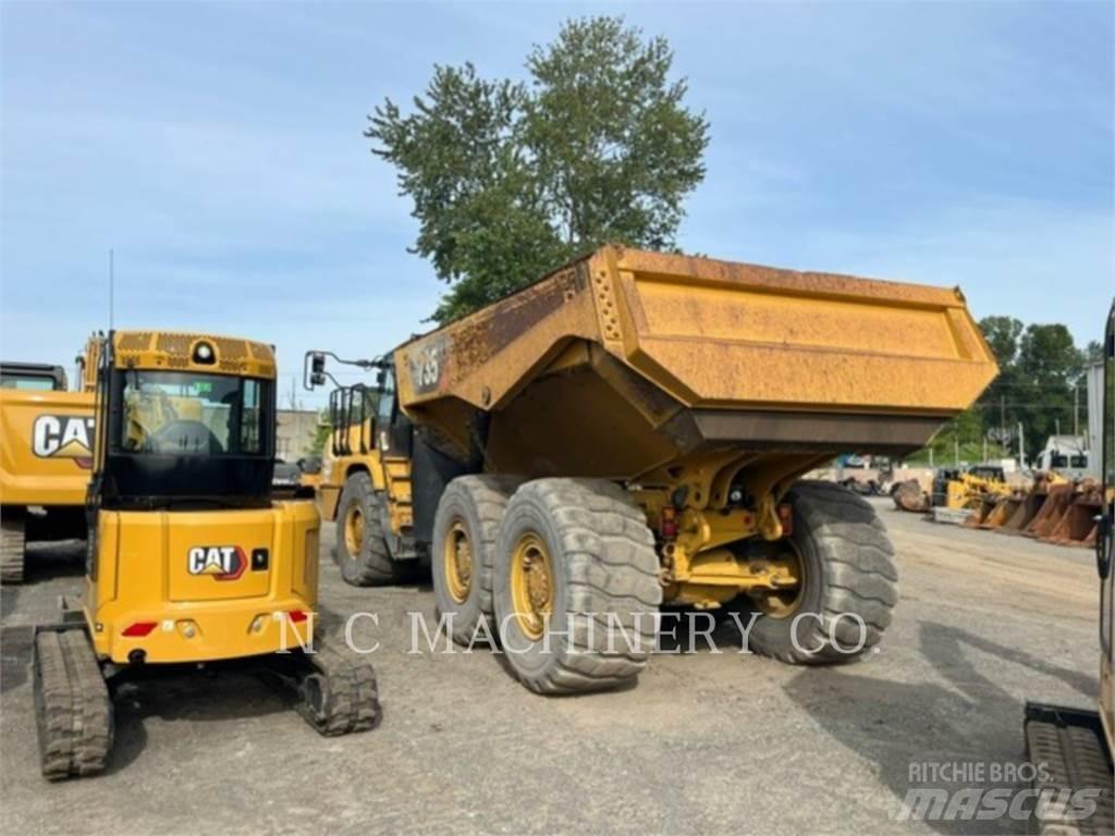 CAT 735 Wywrotki