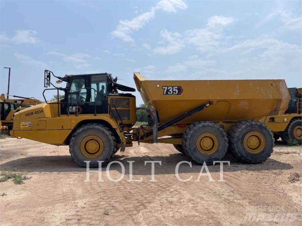 CAT 735 Wozidła przegubowe