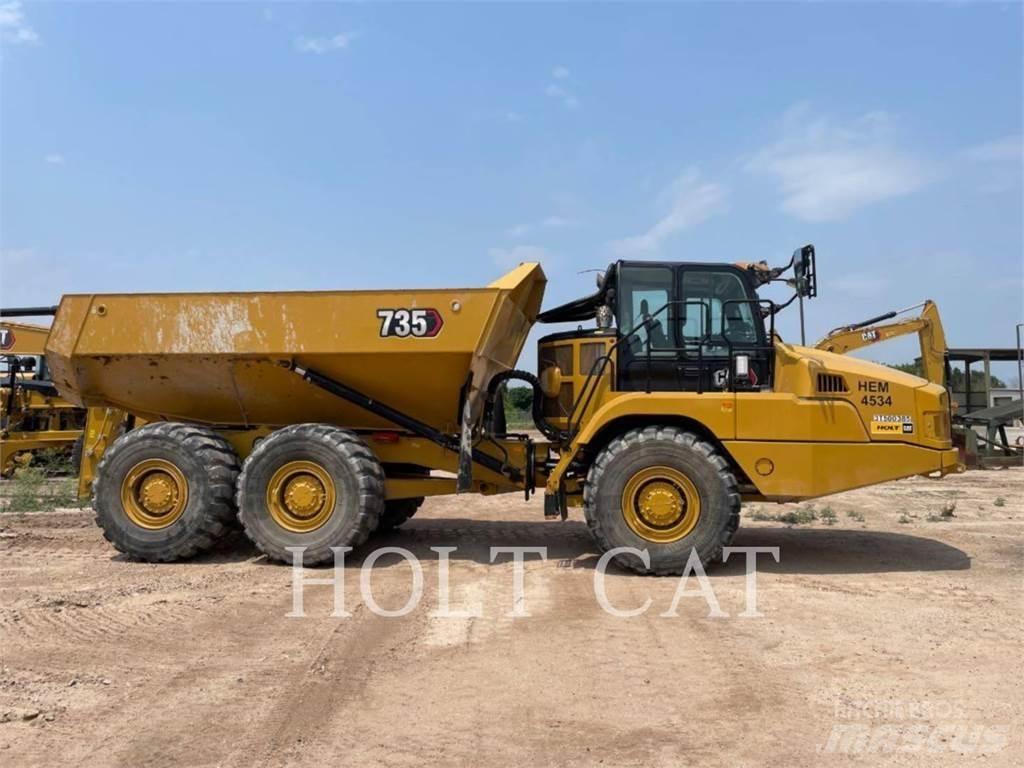 CAT 735 Wozidła przegubowe