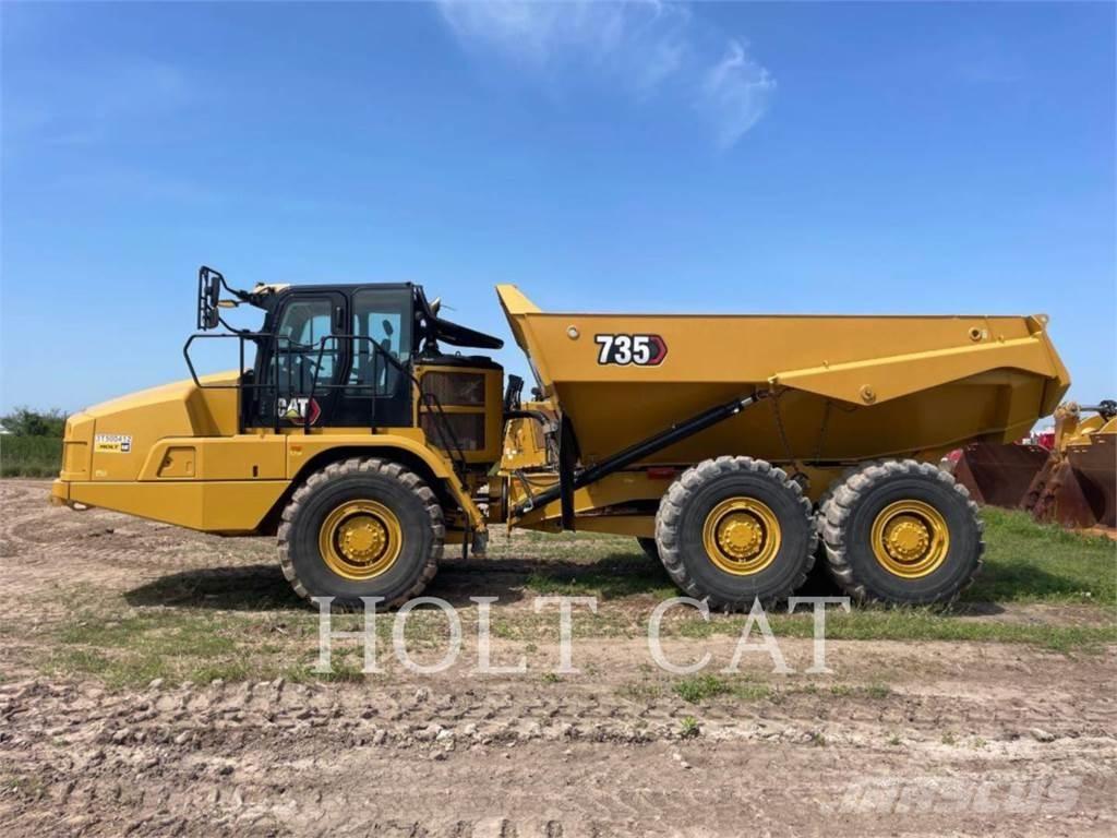 CAT 735 Wozidła przegubowe