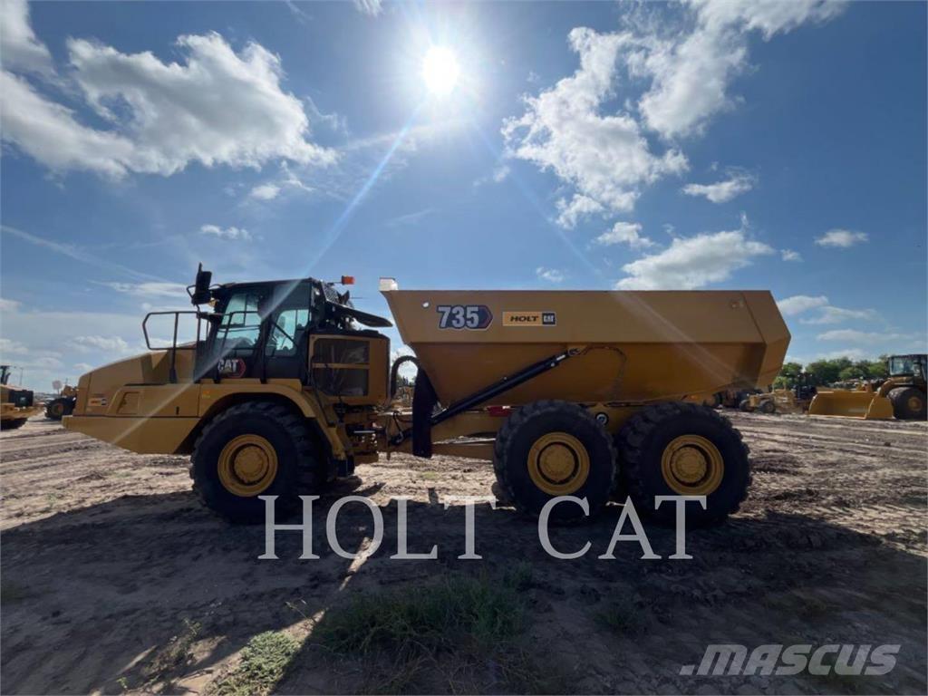 CAT 735 Wozidła przegubowe