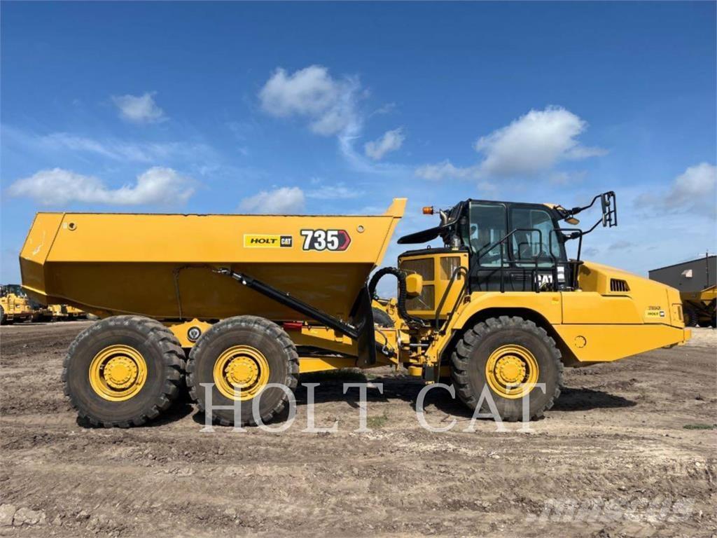 CAT 735 Wozidła przegubowe