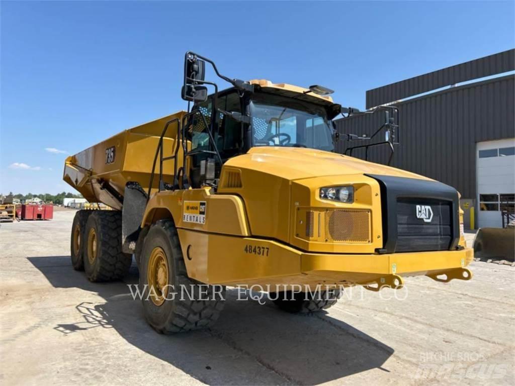 CAT 735 Wozidła przegubowe