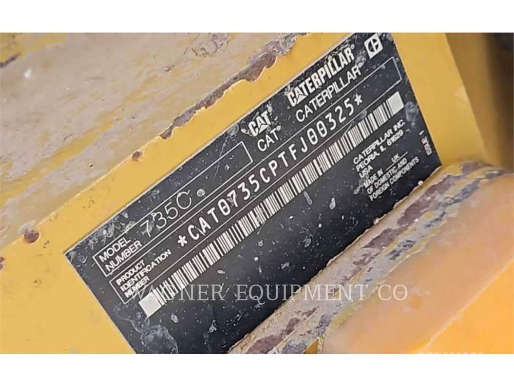 CAT 735C Wozidła przegubowe