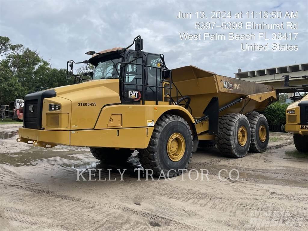 CAT 740 Wozidła przegubowe