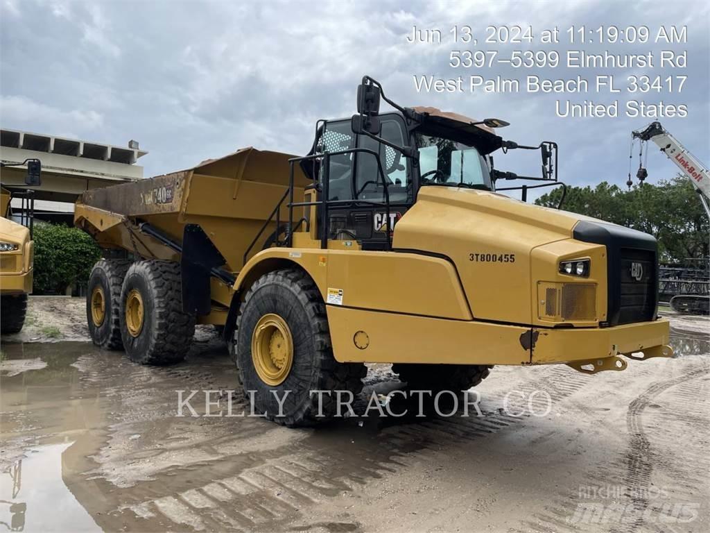 CAT 740 Wozidła przegubowe