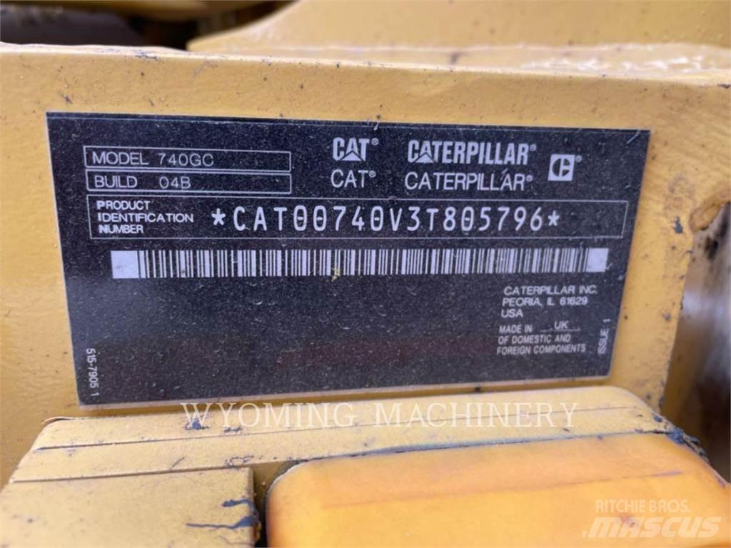 CAT 740 GC Wozidła przegubowe