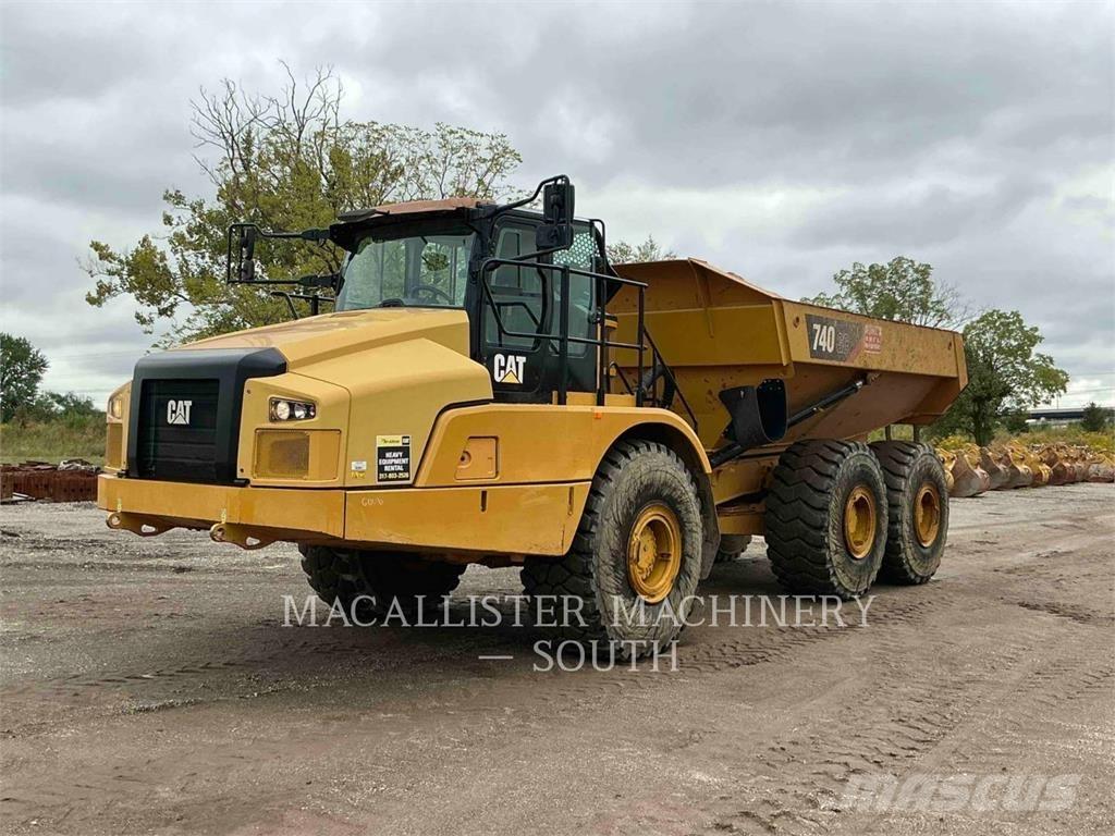 CAT 740 GC Wozidła przegubowe