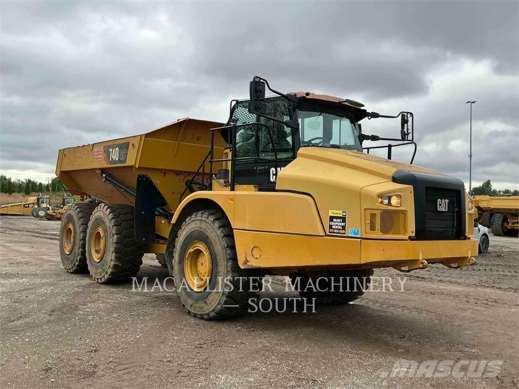 CAT 740 GC Wozidła przegubowe