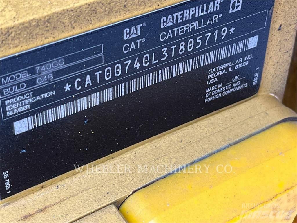 CAT 740 GC TG Wozidła przegubowe