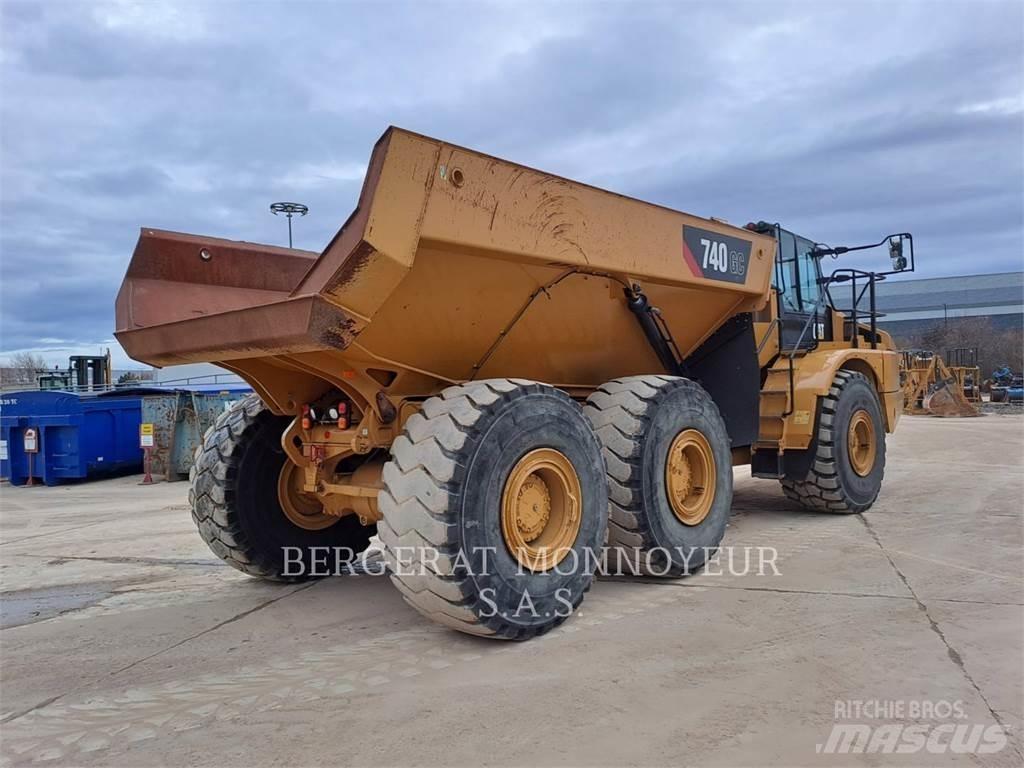 CAT 740GC Wozidła przegubowe
