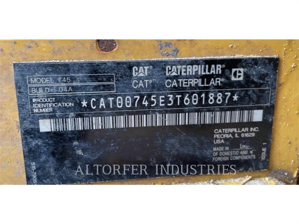 CAT 745 Wozidła przegubowe