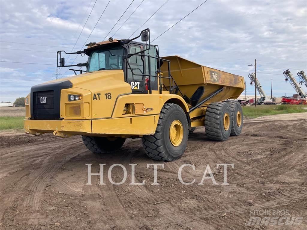 CAT 745 Wozidła przegubowe