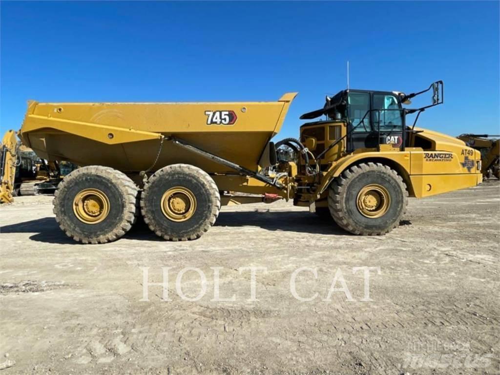 CAT 745 Wozidła przegubowe