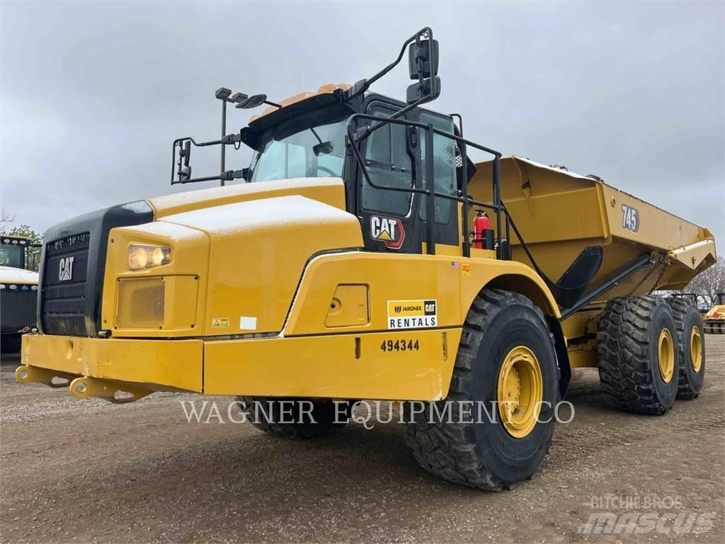 CAT 745 Wozidła przegubowe