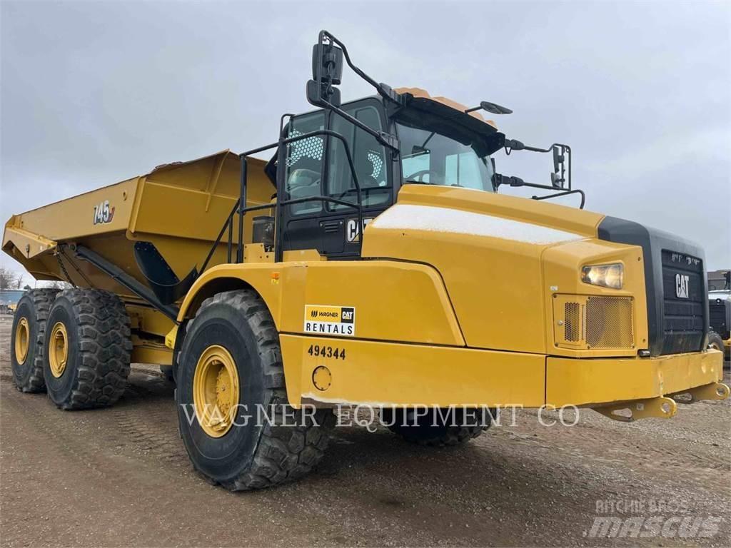 CAT 745 Wozidła przegubowe