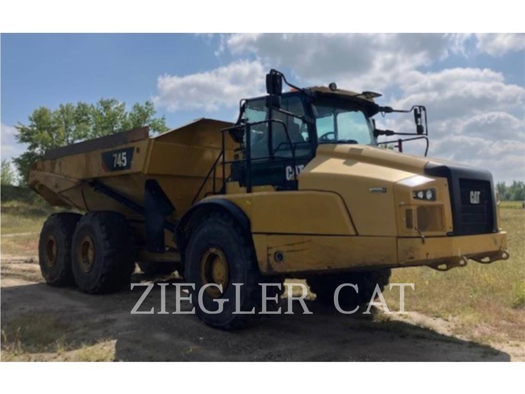 CAT 745 Wozidła przegubowe