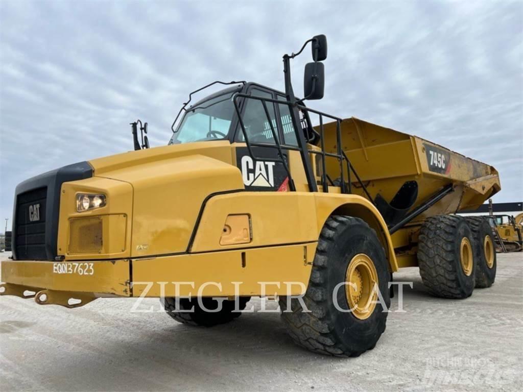 CAT 745C Wozidła przegubowe