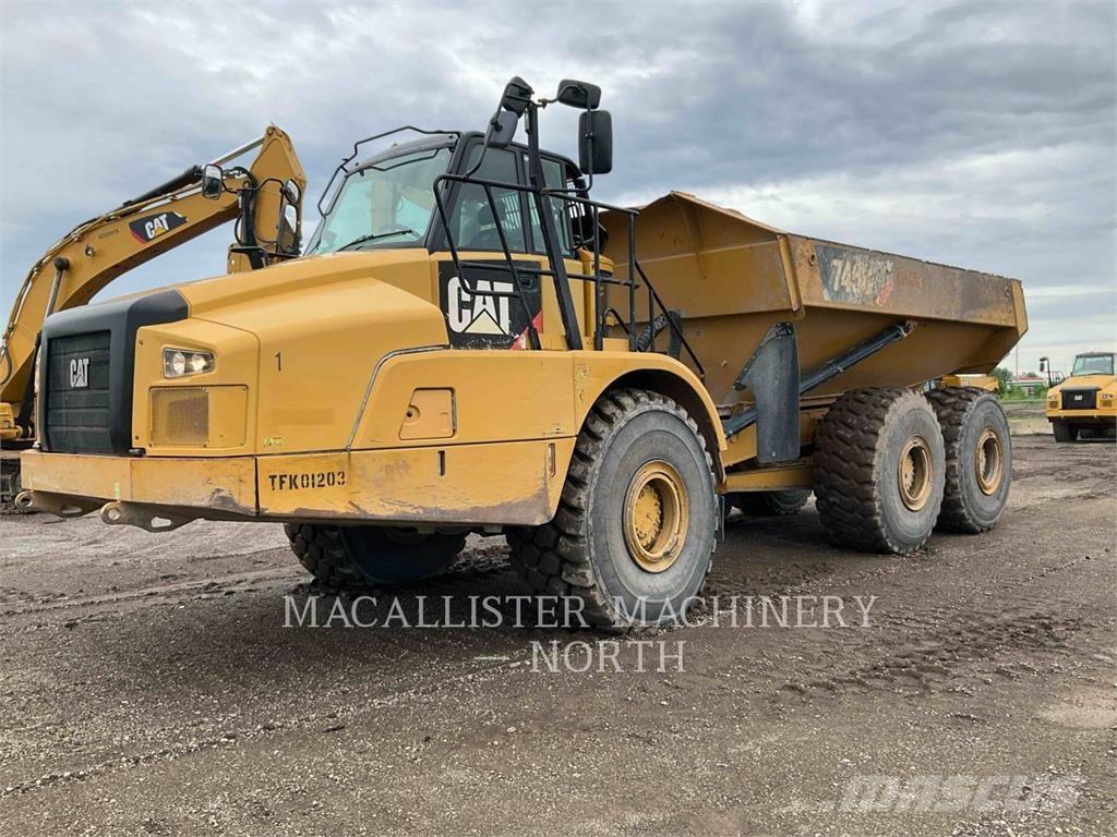 CAT 745C Wozidła przegubowe