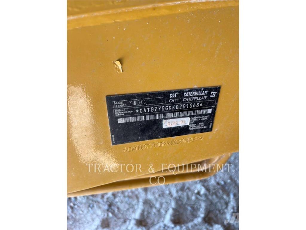 CAT 770G Wozidła przegubowe