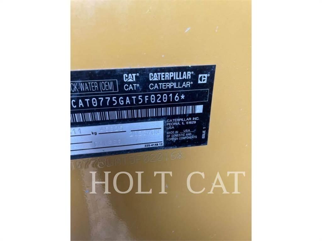 CAT 775G Wozidła przegubowe