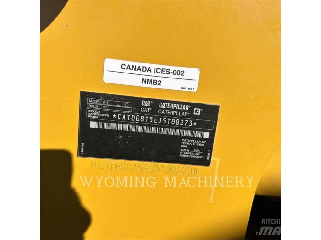 CAT 815 Zagęszczarki gruntu
