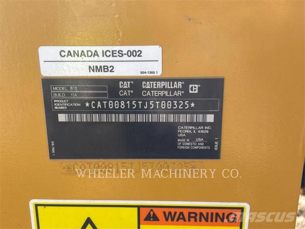 CAT 815 Walce typu kombi