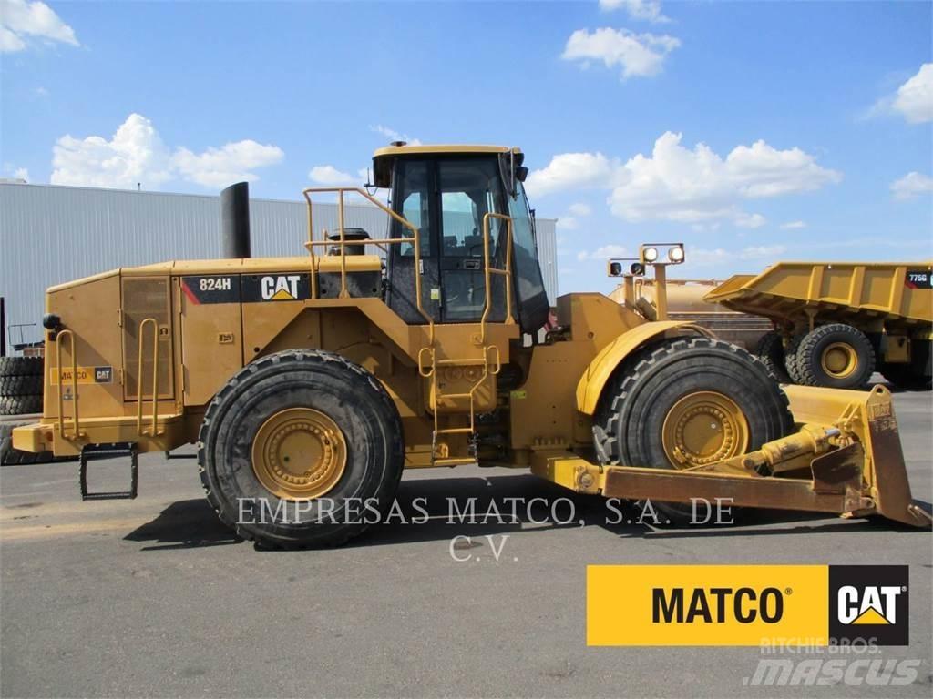 CAT 824H Spycharki kołowe