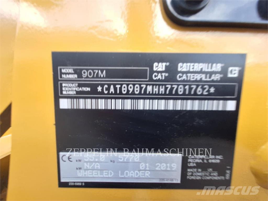 CAT 907M Ładowarki kołowe