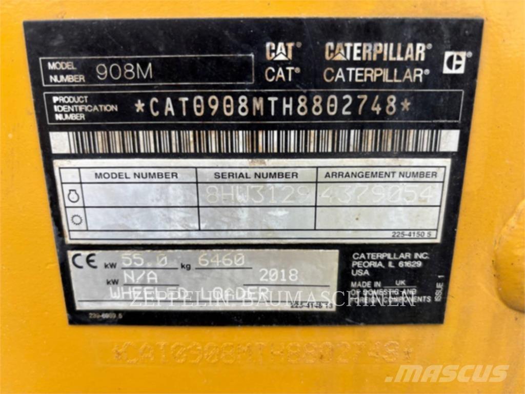 CAT 908M Ładowarki kołowe