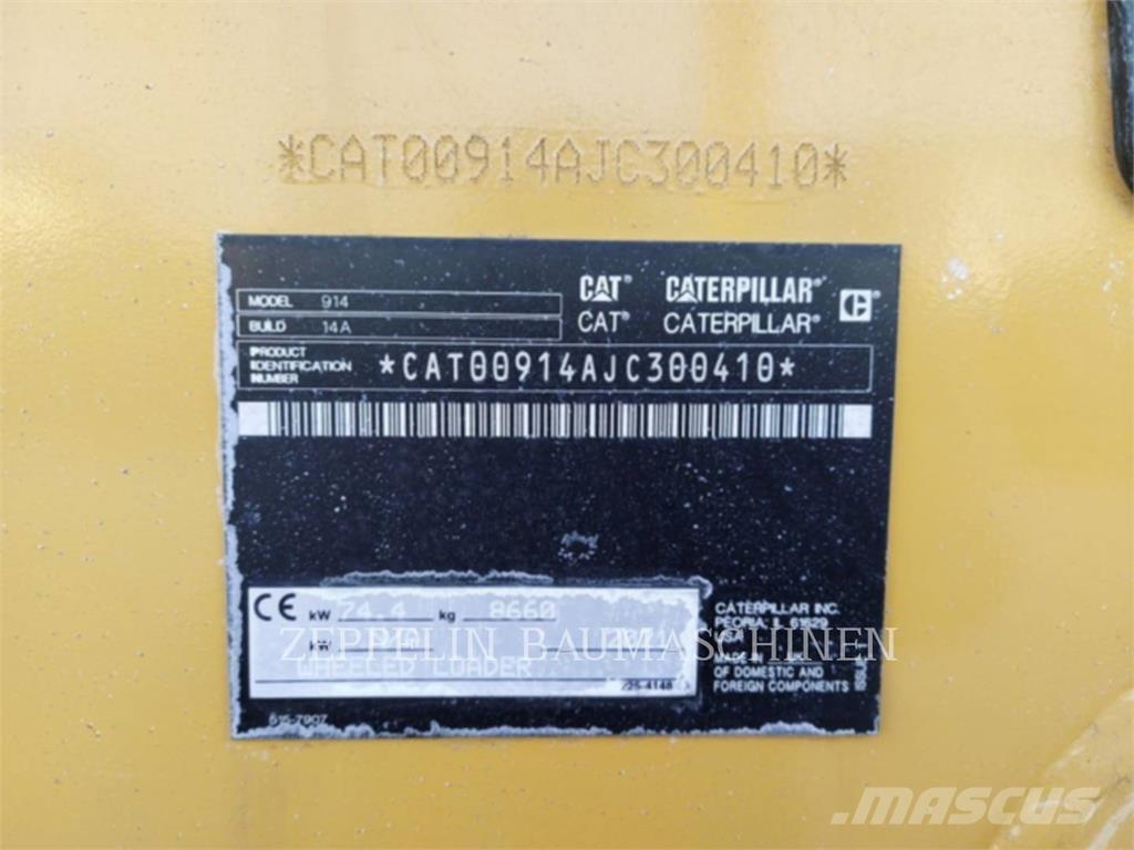 CAT 914-14A Ładowarki kołowe