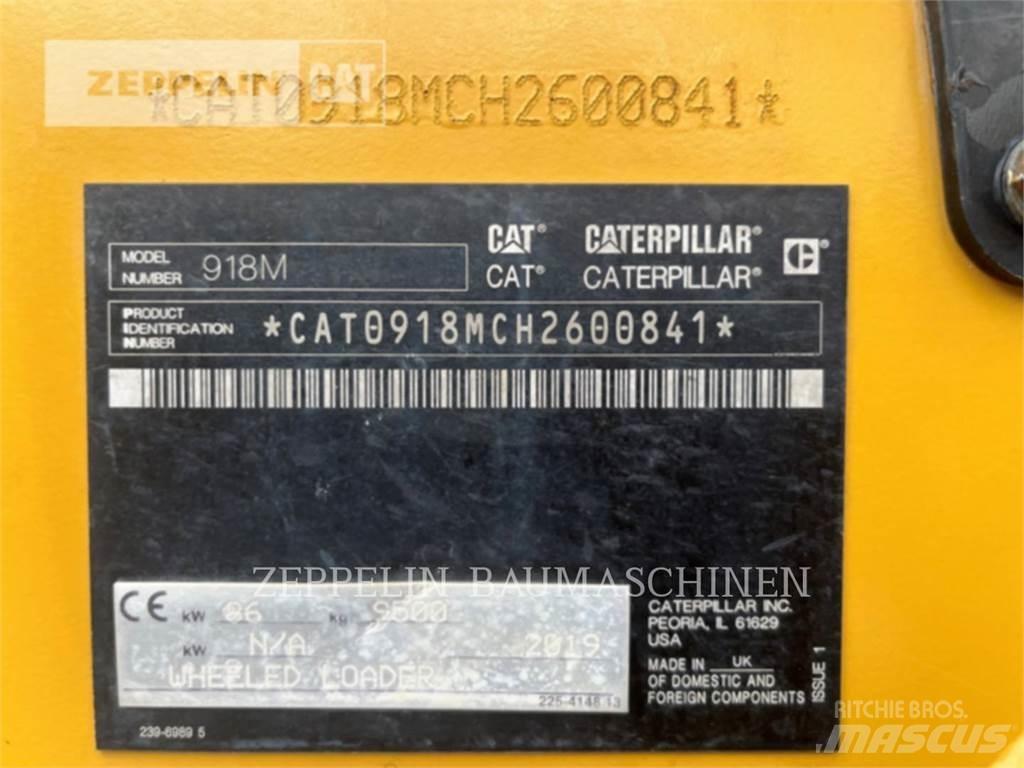 CAT 918M Ładowarki kołowe