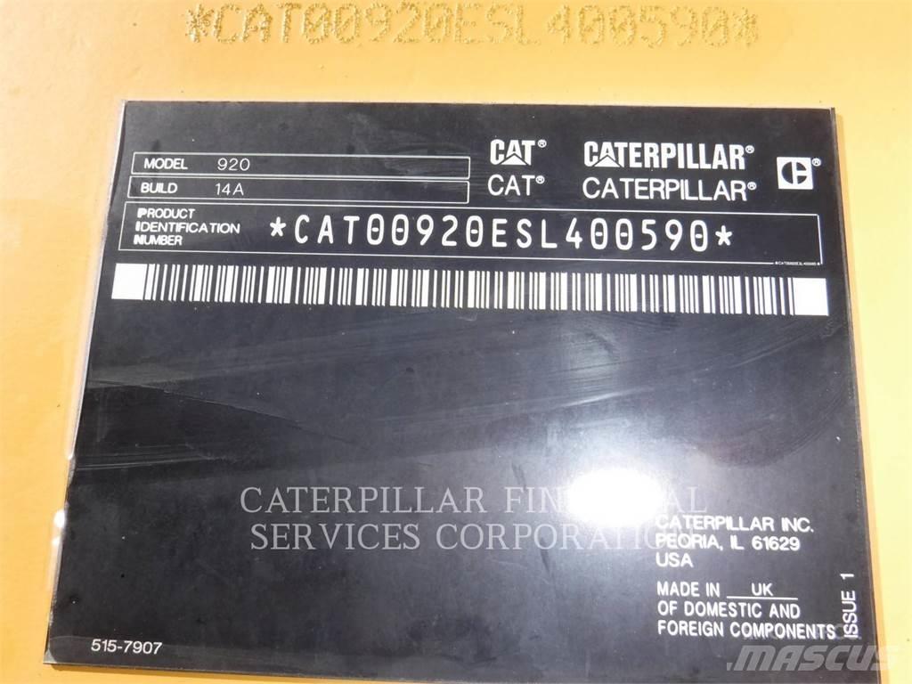 CAT 920-14 Ładowarki kołowe