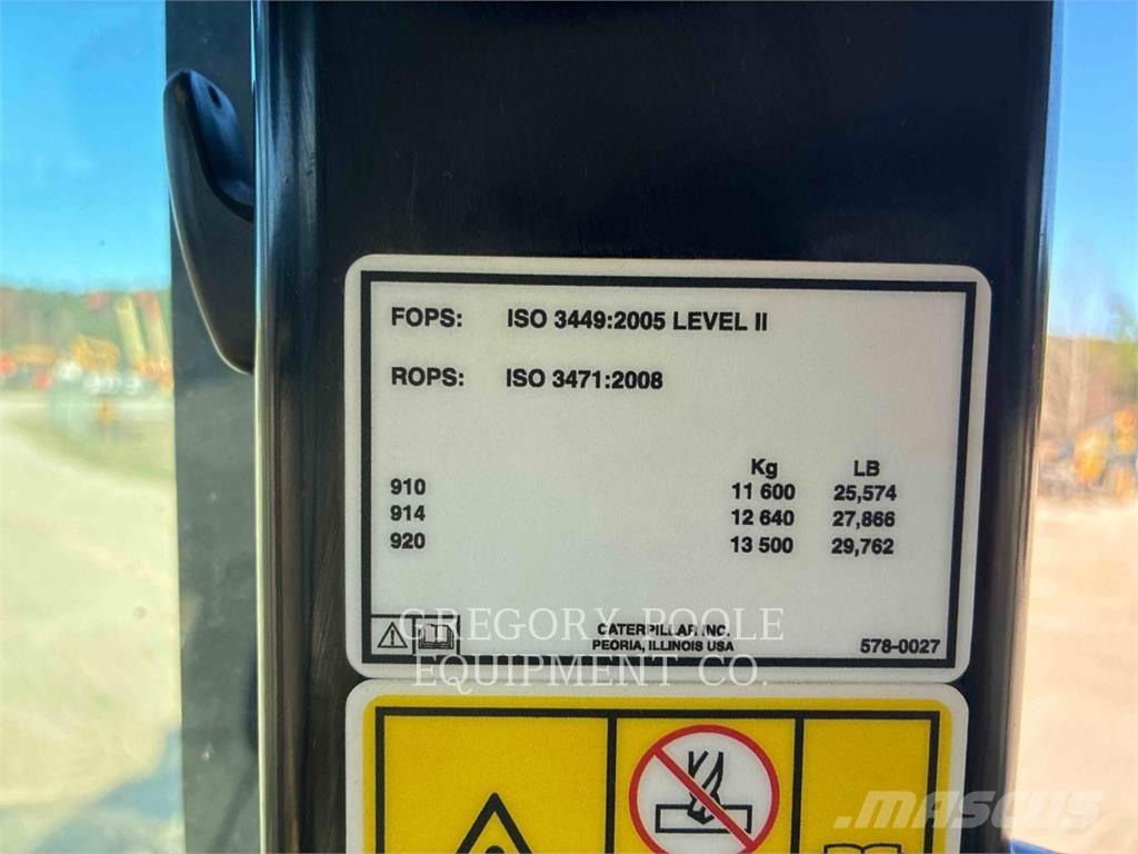 CAT 92014 Ładowarki kołowe