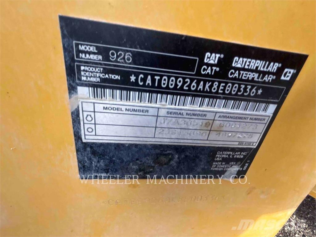 CAT 926 QC Ładowarki kołowe