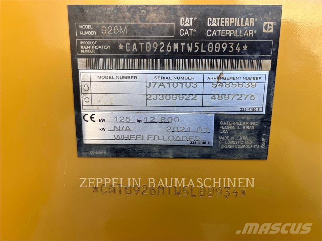 CAT 926M Ładowarki kołowe