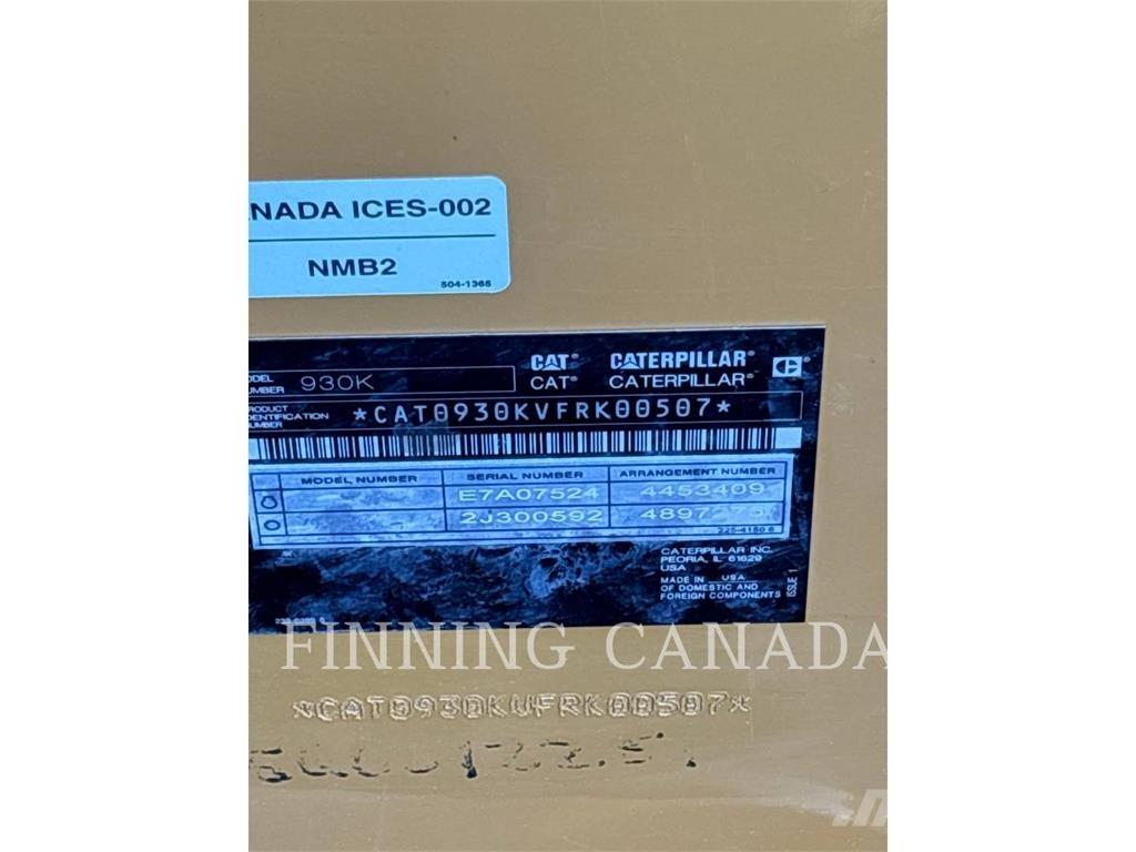 CAT 930K Ładowarki kołowe