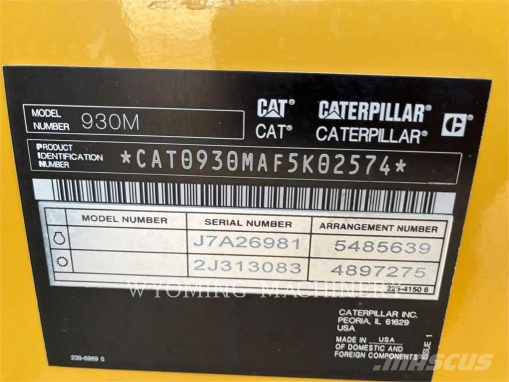 CAT 930M Ładowarki kołowe