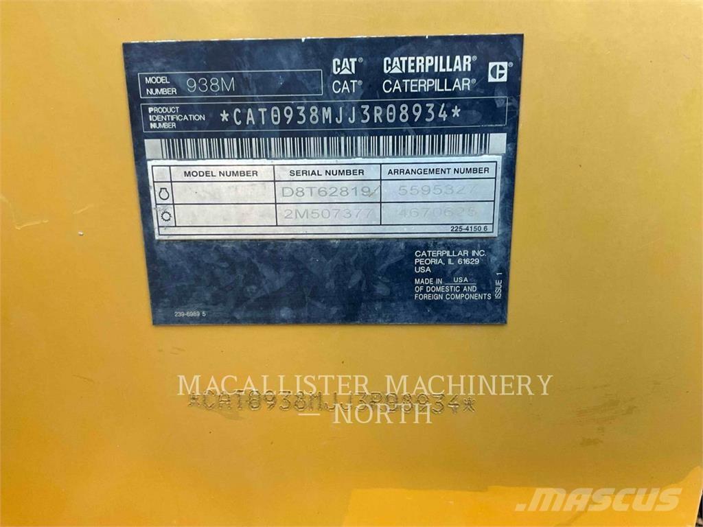 CAT 938M RQ Ładowarki kołowe