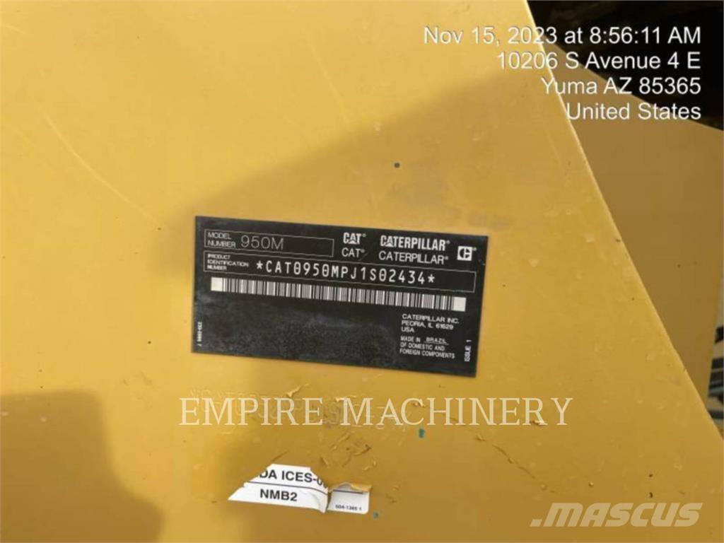 CAT 950M Ładowarki kołowe