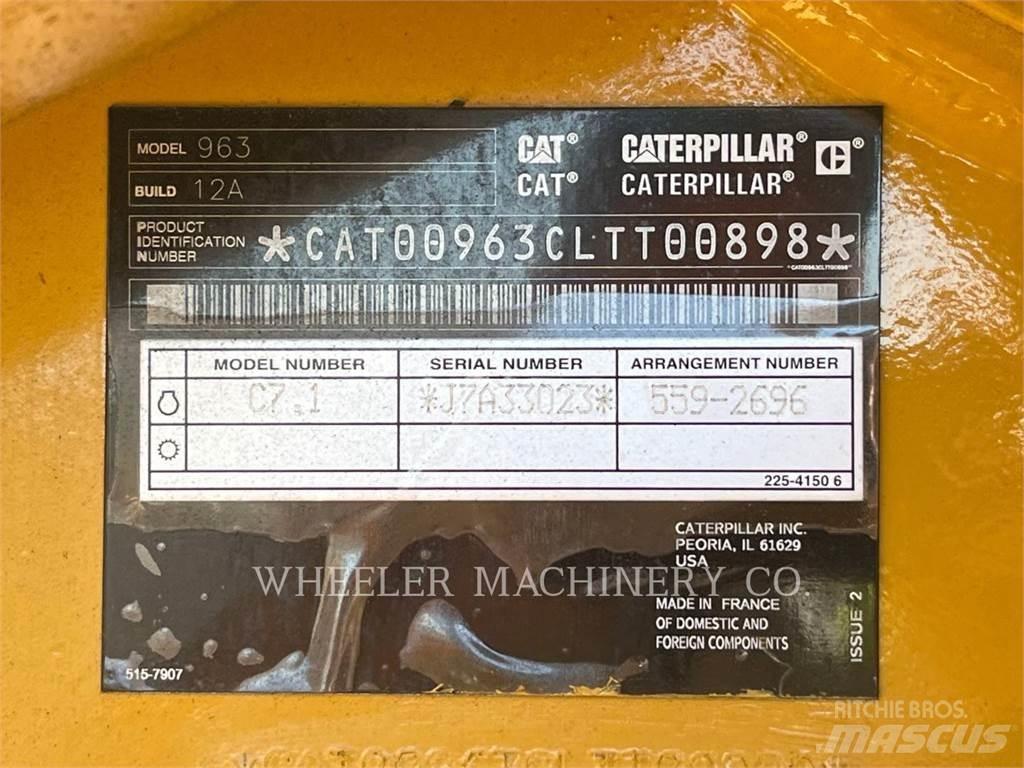 CAT 963 Ładowarki gąsienicowe