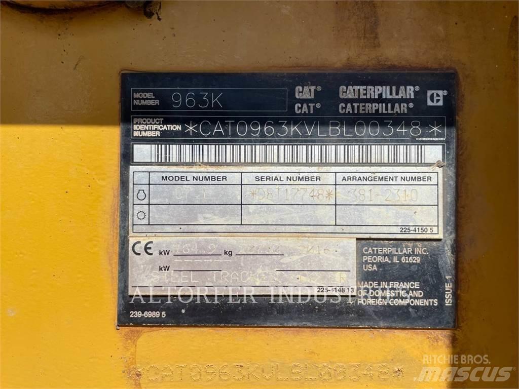 CAT 963K Ładowarki gąsienicowe