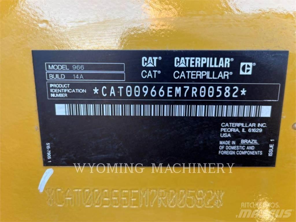 CAT 966 Ładowarki kołowe