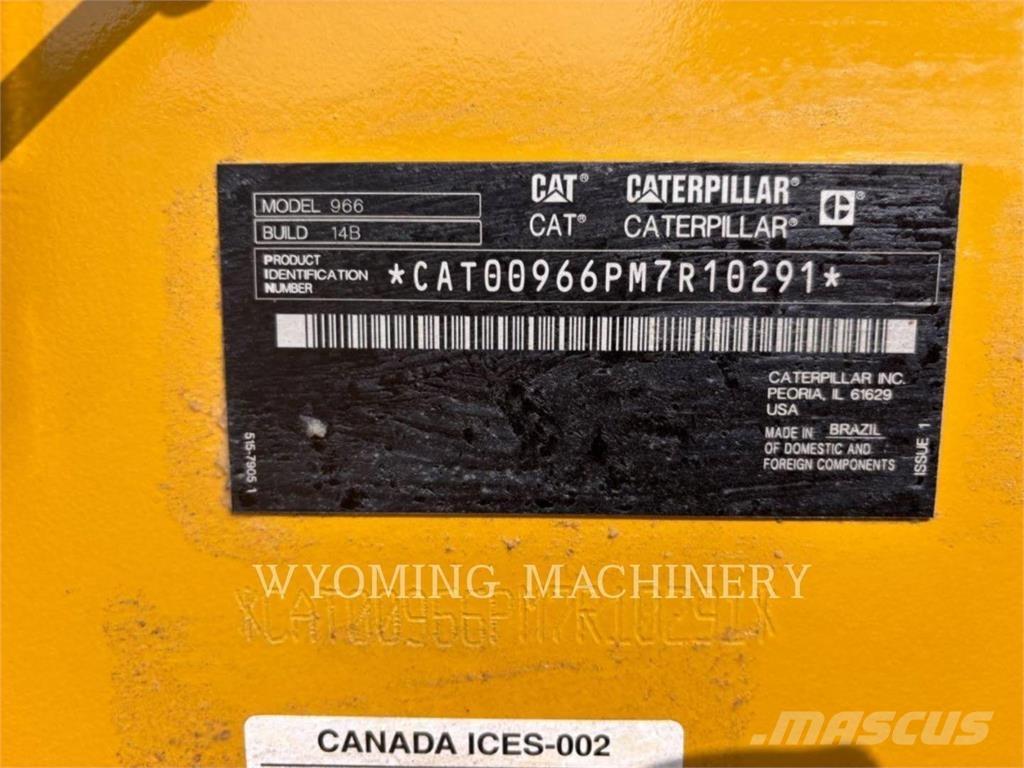 CAT 966 Ładowarki kołowe